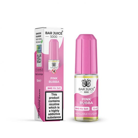 Bar Juice 5000 - Pink Bubba Nic Salt E-Liquid - 10ml - 20mg